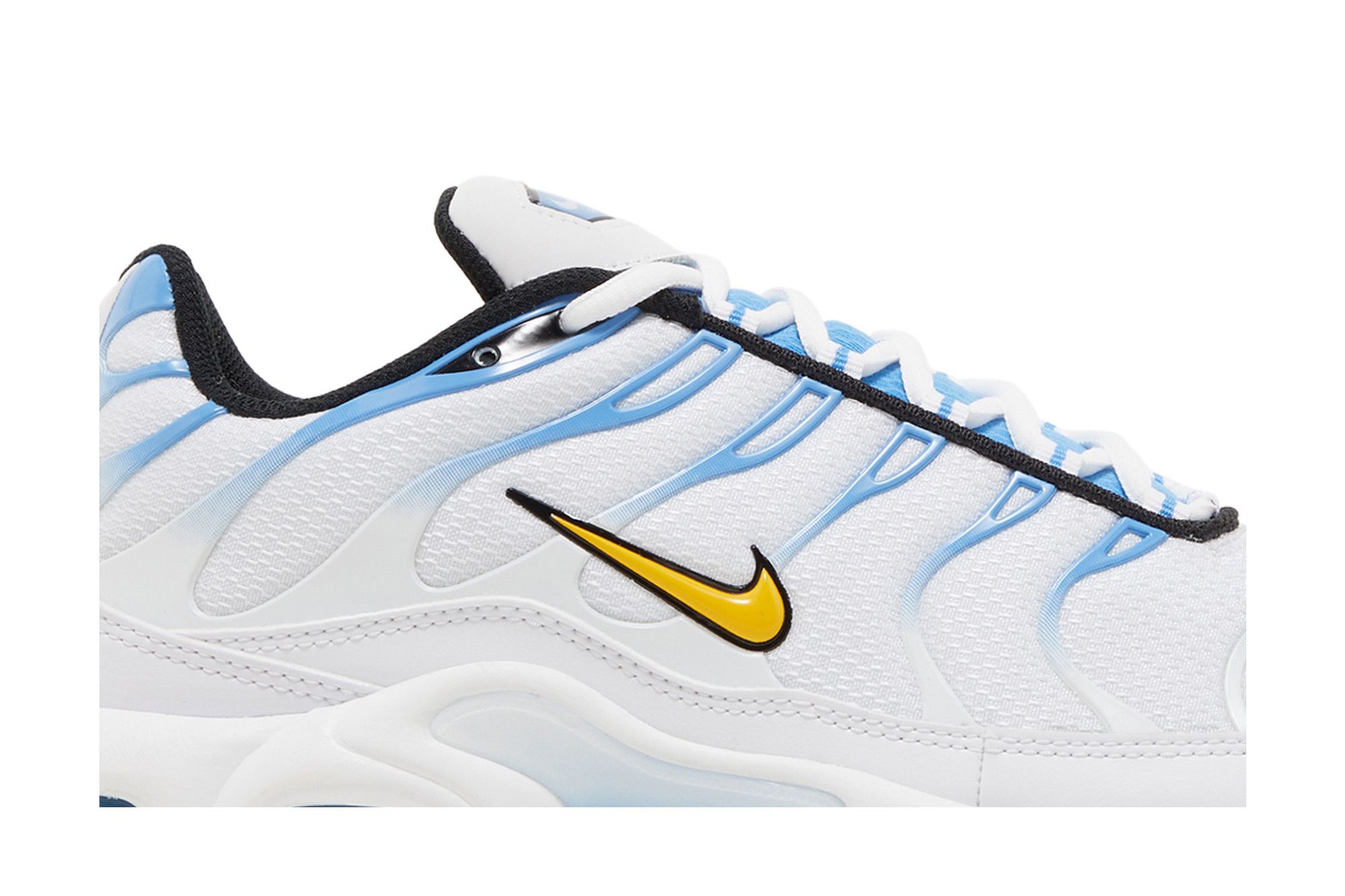 blue white air max plus