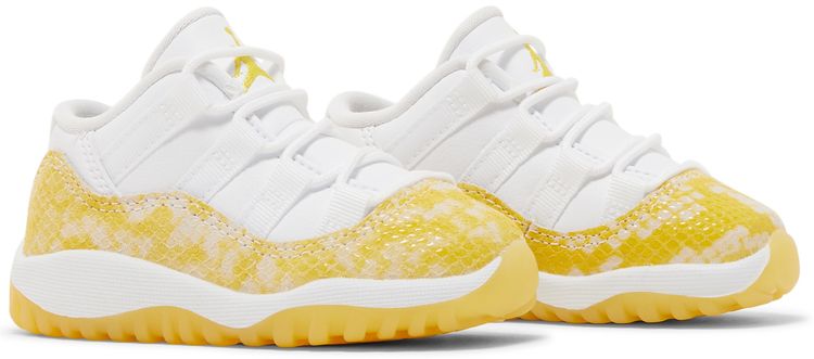 Air Jordan 11 Retro Low TD Yellow Snakeskin