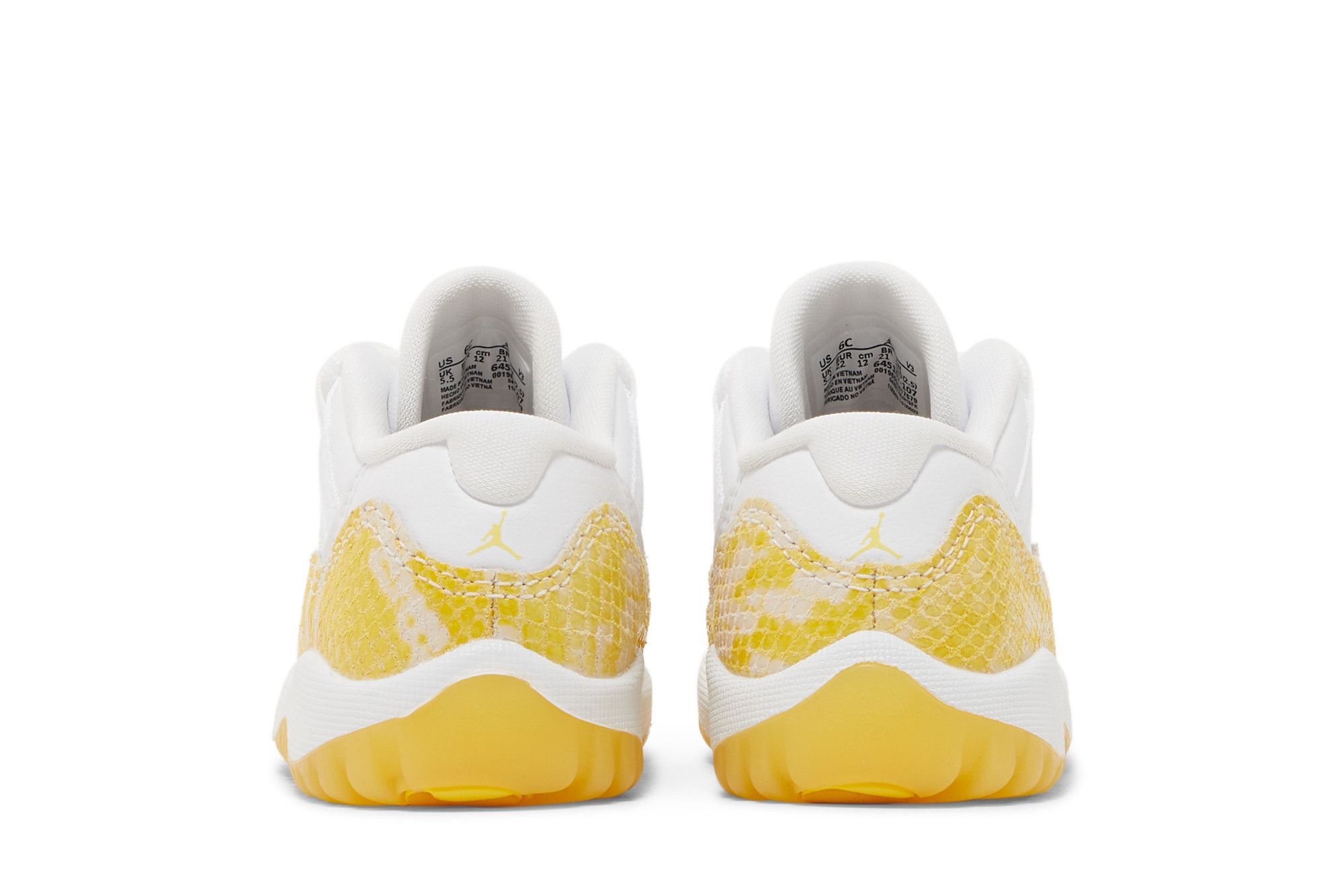 スニーカー Nike Air Jordan 11 Retro Low Yellow Snakeskin Nike Air Jordan 11 Retro Low Yellow Snakeskin Women's Size