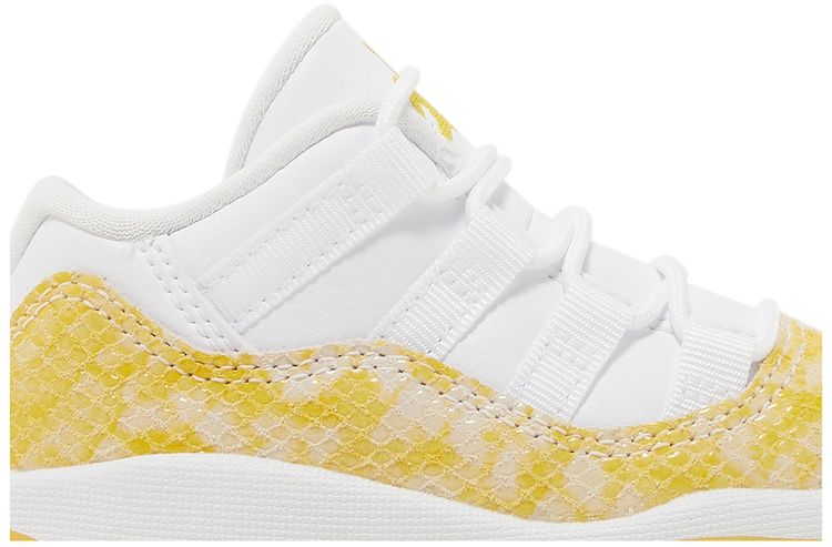 Air Jordan 11 Retro Low TD Yellow Snakeskin