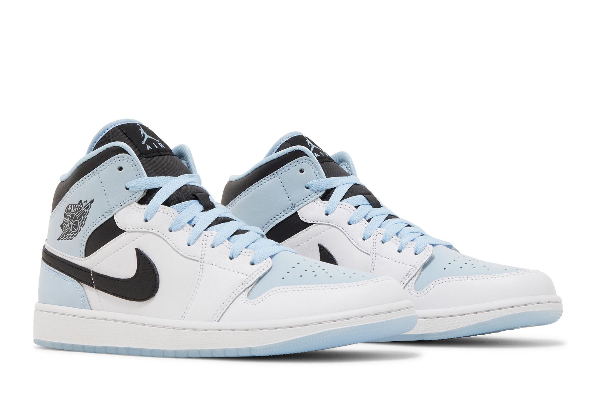 Size 10.0 Air Jordan 1 Mid SE White Ice Blue