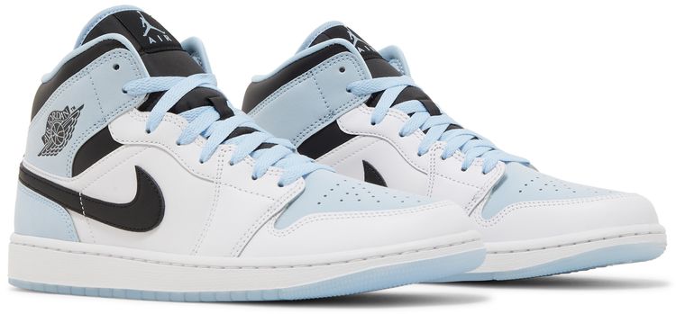 Air Jordan 1 Mid SE White Ice Blue