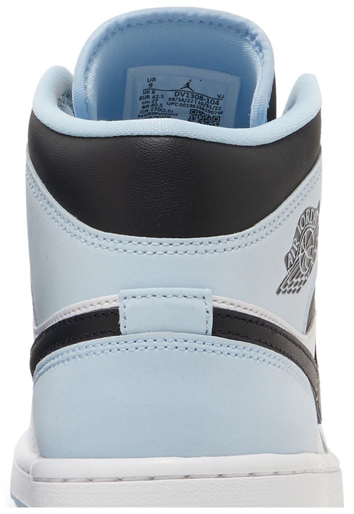 Air Jordan 1 Mid SE White Ice Blue