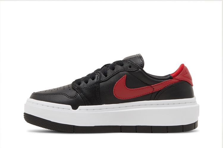Wmns Air Jordan 1 Elevate Low Black Gym Red