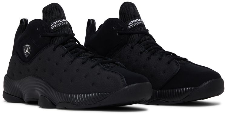 Air Jordan Jumpman Team 2 Black Metallic Silver