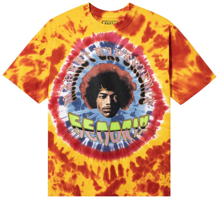 Market Experience Hendrix T Shirt Tie Dye
