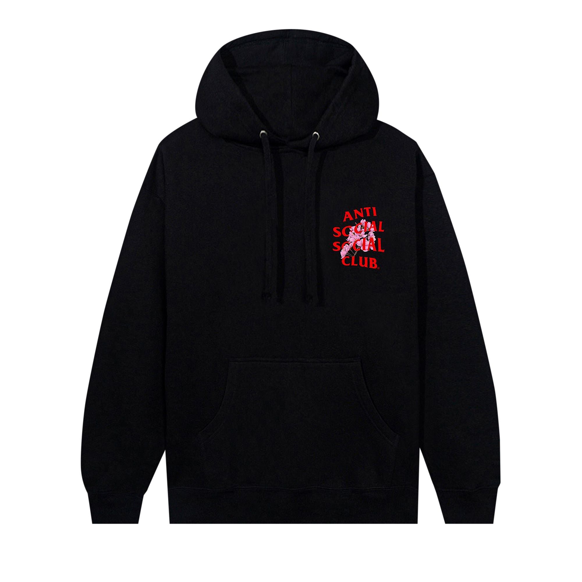 Size l Anti Social Social Club Nihon Hoodie Black