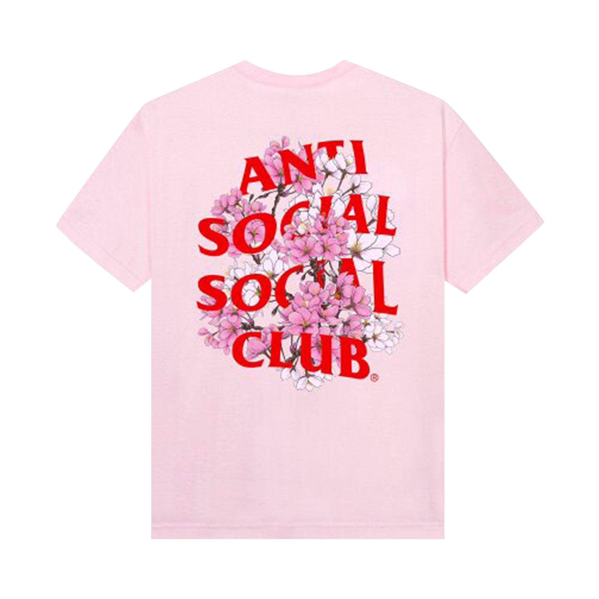 Anti social social club cherry blossom tee clearance