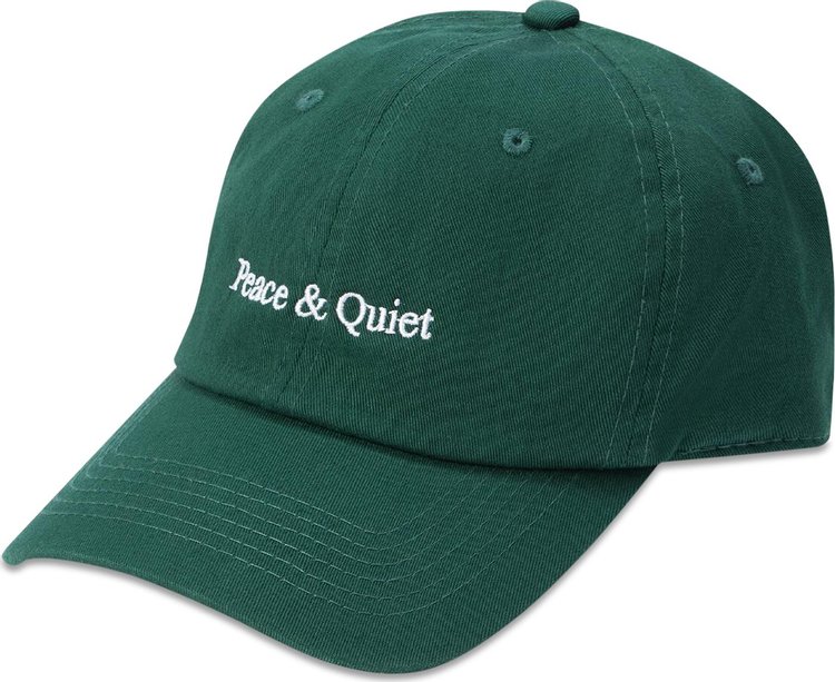 Museum of Peace & Quiet Classic Wordmark Dad Hat 'Forest'