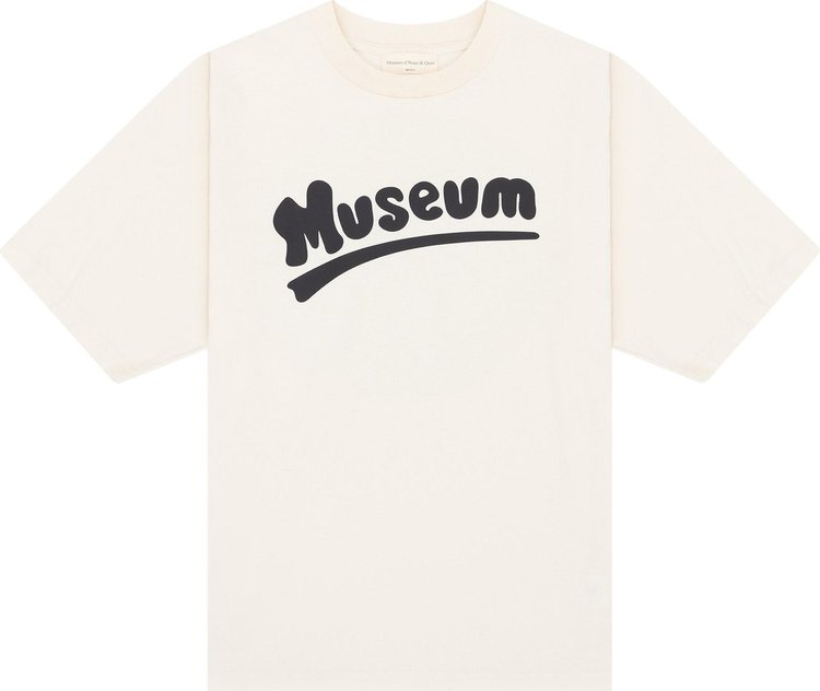 Museum of Peace & Quiet Bubble T-Shirt 'Bone'