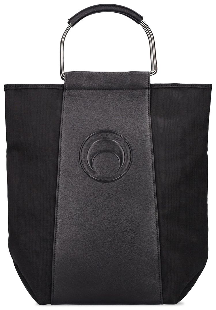 Marine Serre Moire Shopper Bag Black