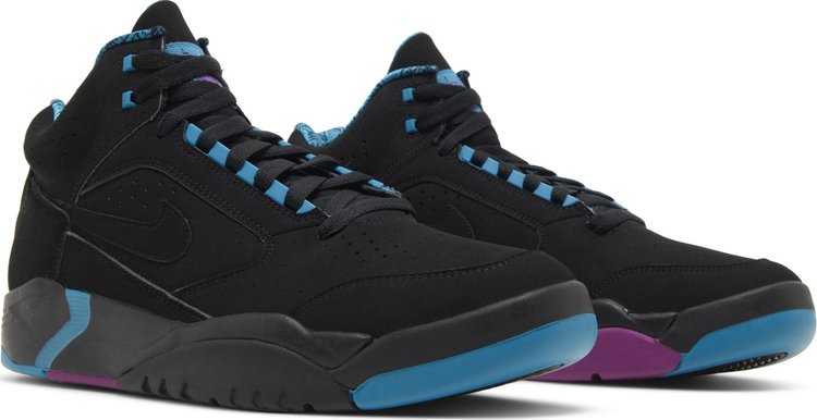 Air Flight Lite Mid Black Cyber Teal