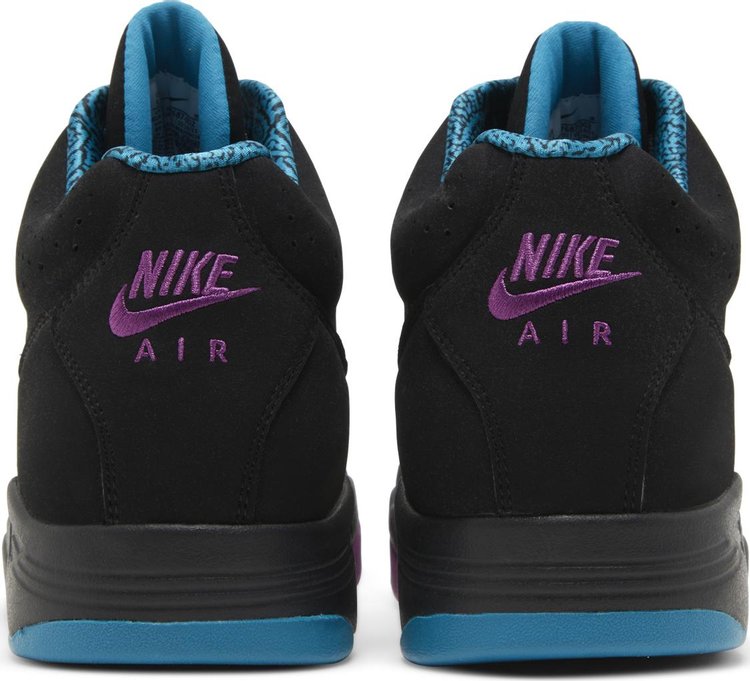 Air Flight Lite Mid Black Cyber Teal