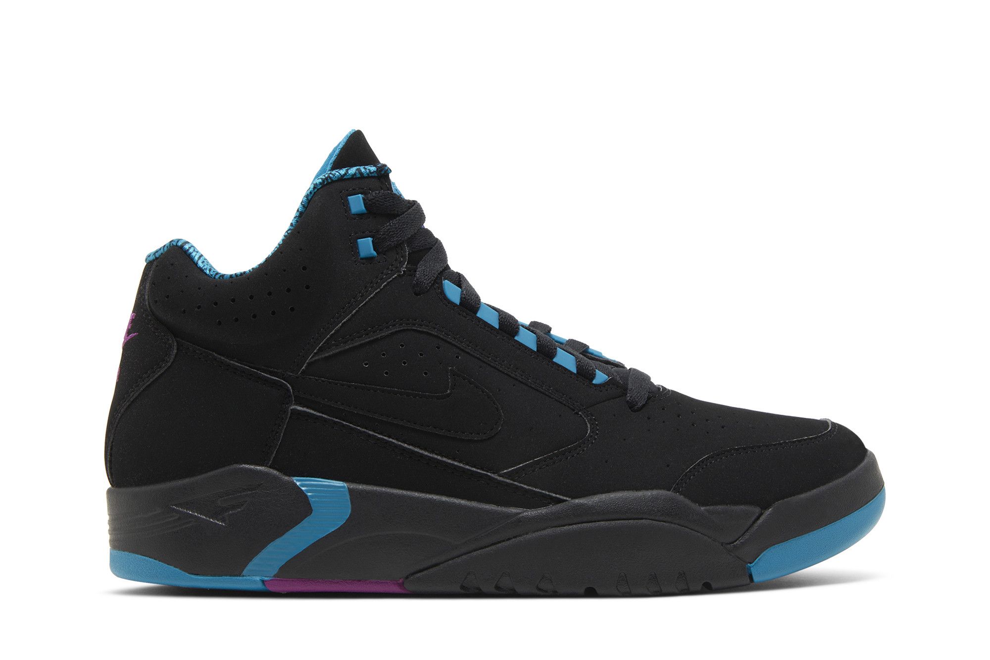 Black and deals teal nikes
