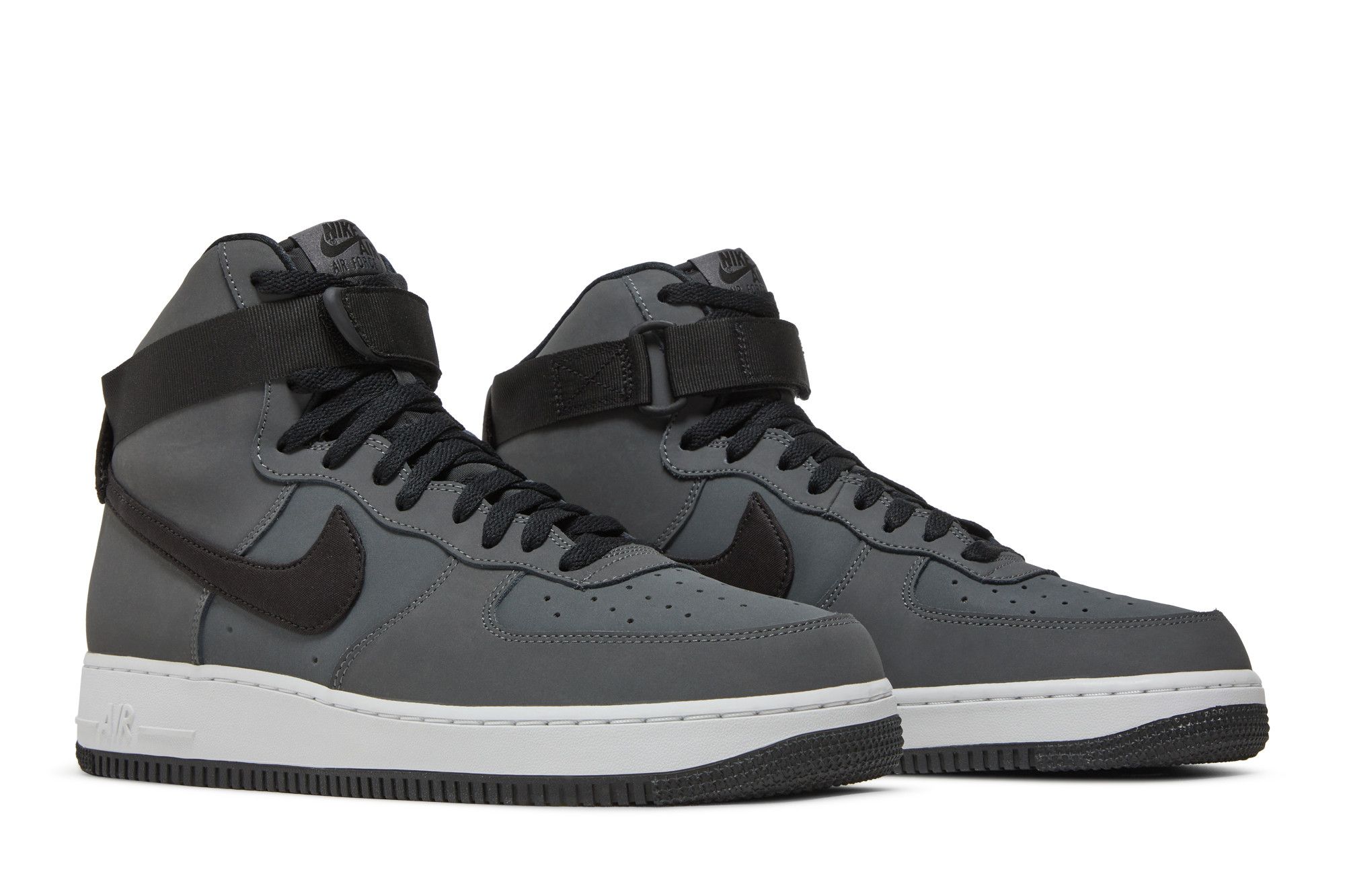 日本未入荷!★[NIKE]★NIKE AIR FORCE 1 HIGH BLACK GREY Nike Air Force 1 '07 LV8 High Black Dark Grey for Sale