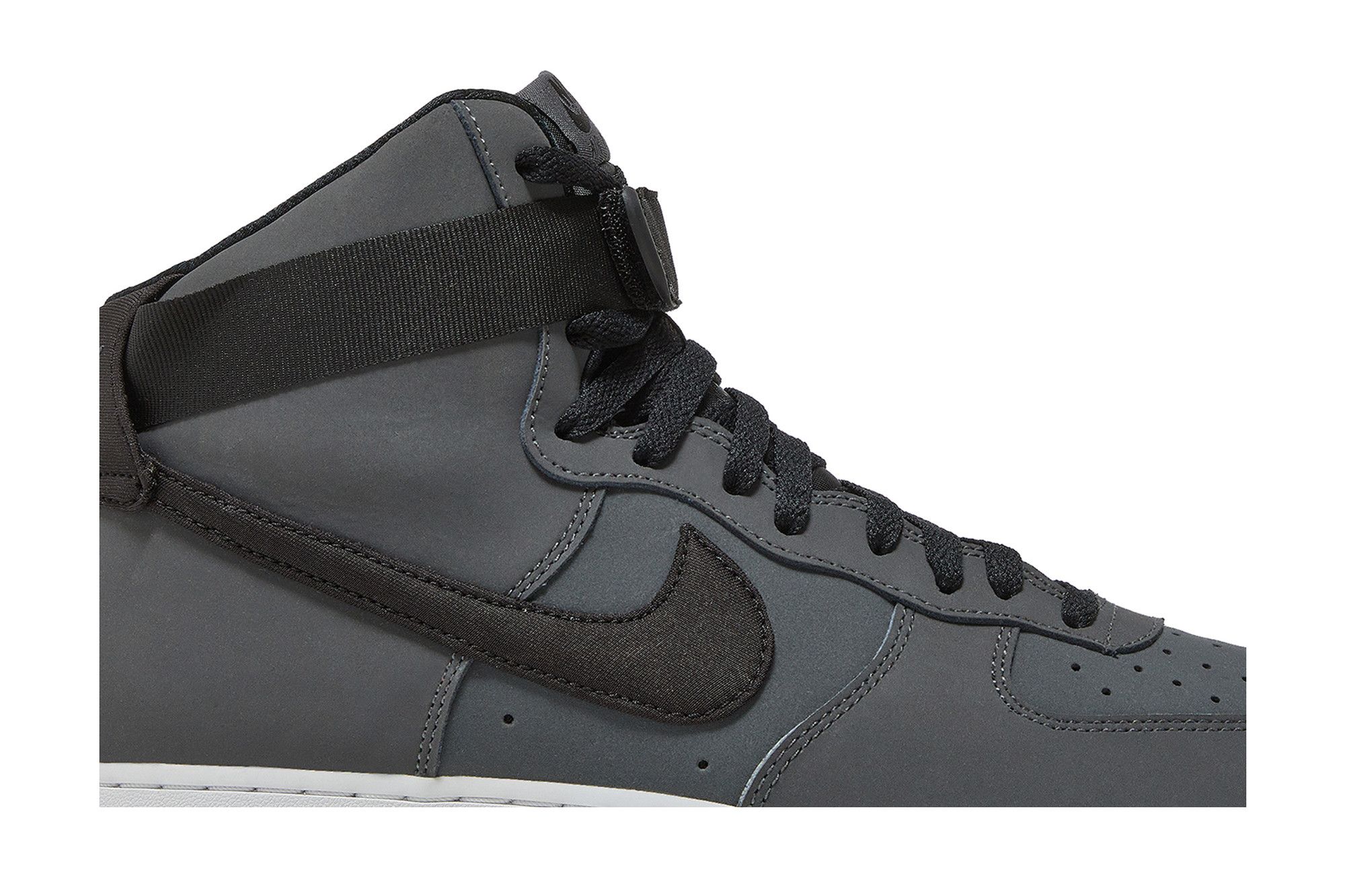 Buy Air Force 1 High 07 Strap Dark Grey AT4963 001 GOAT