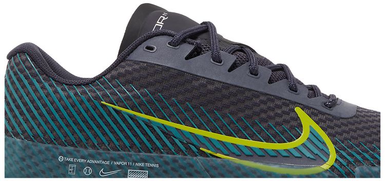 NikeCourt Air Zoom Vapor 11 HC Gridiron Mineral Teal
