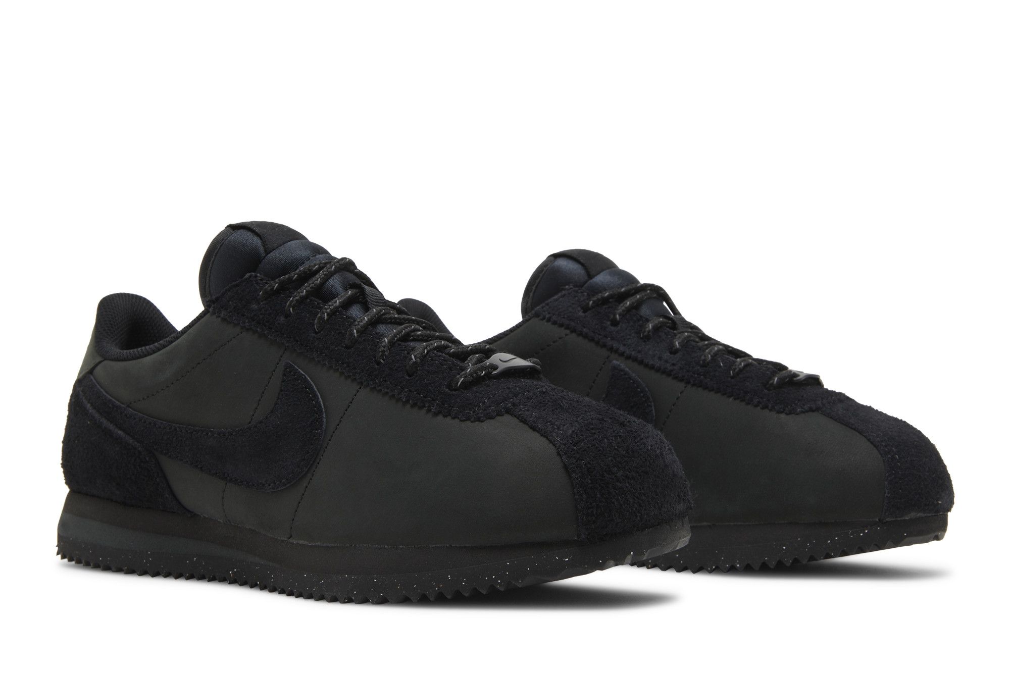 NIKE CORTEZ PREMIUM 'TRIPLE BLACK' 22.5㌢ Nike Gets Stealthy This Summer With The Cortez Premium Triple Black