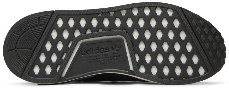 Adidas NMD R1 Refined J Black White