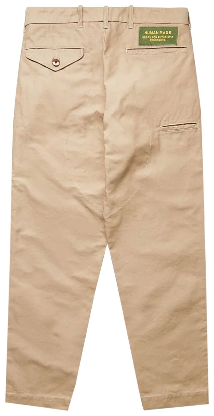 Human Made Print Chino Pants Beige