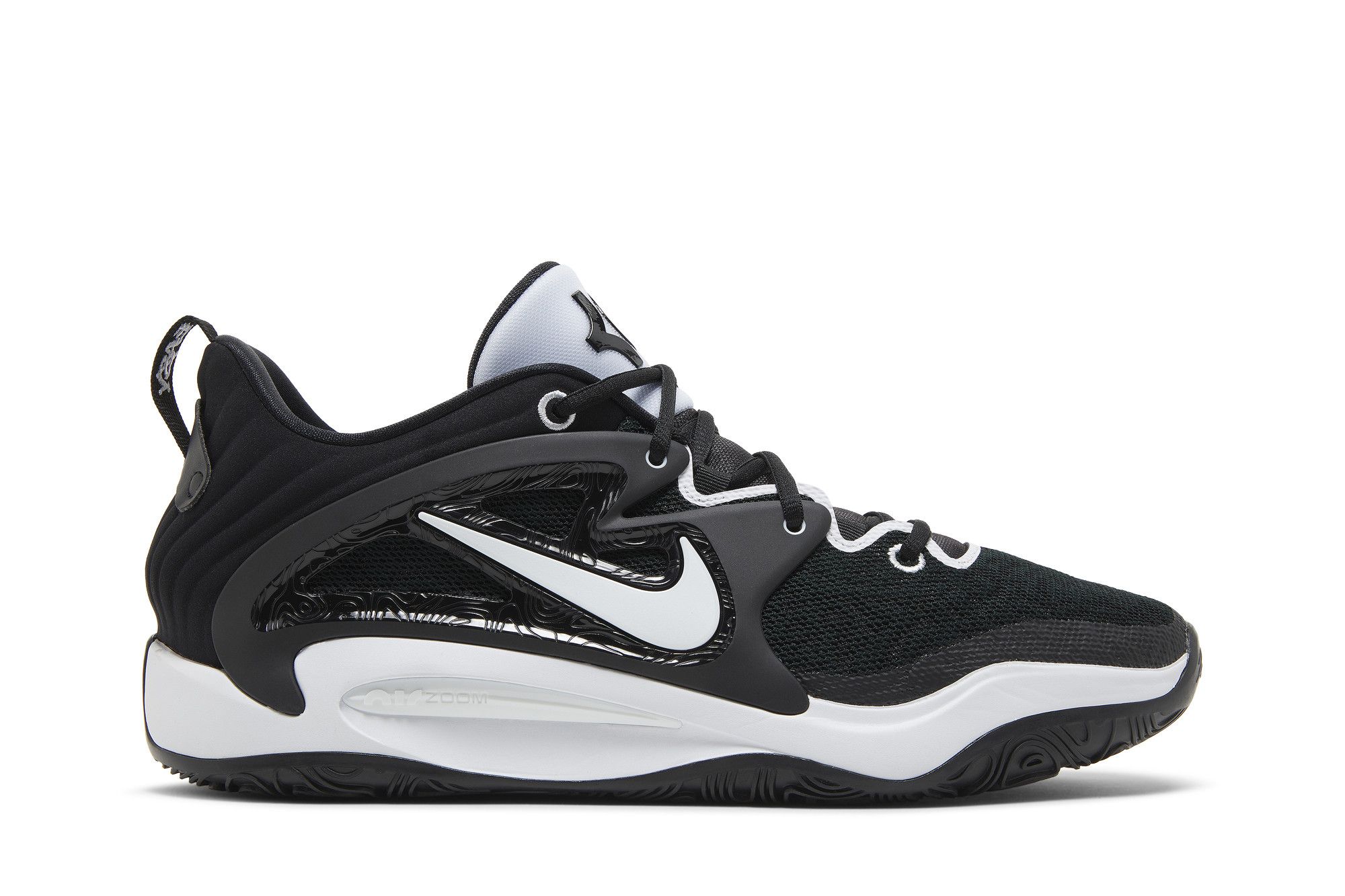 Kd shoes 2025 black white