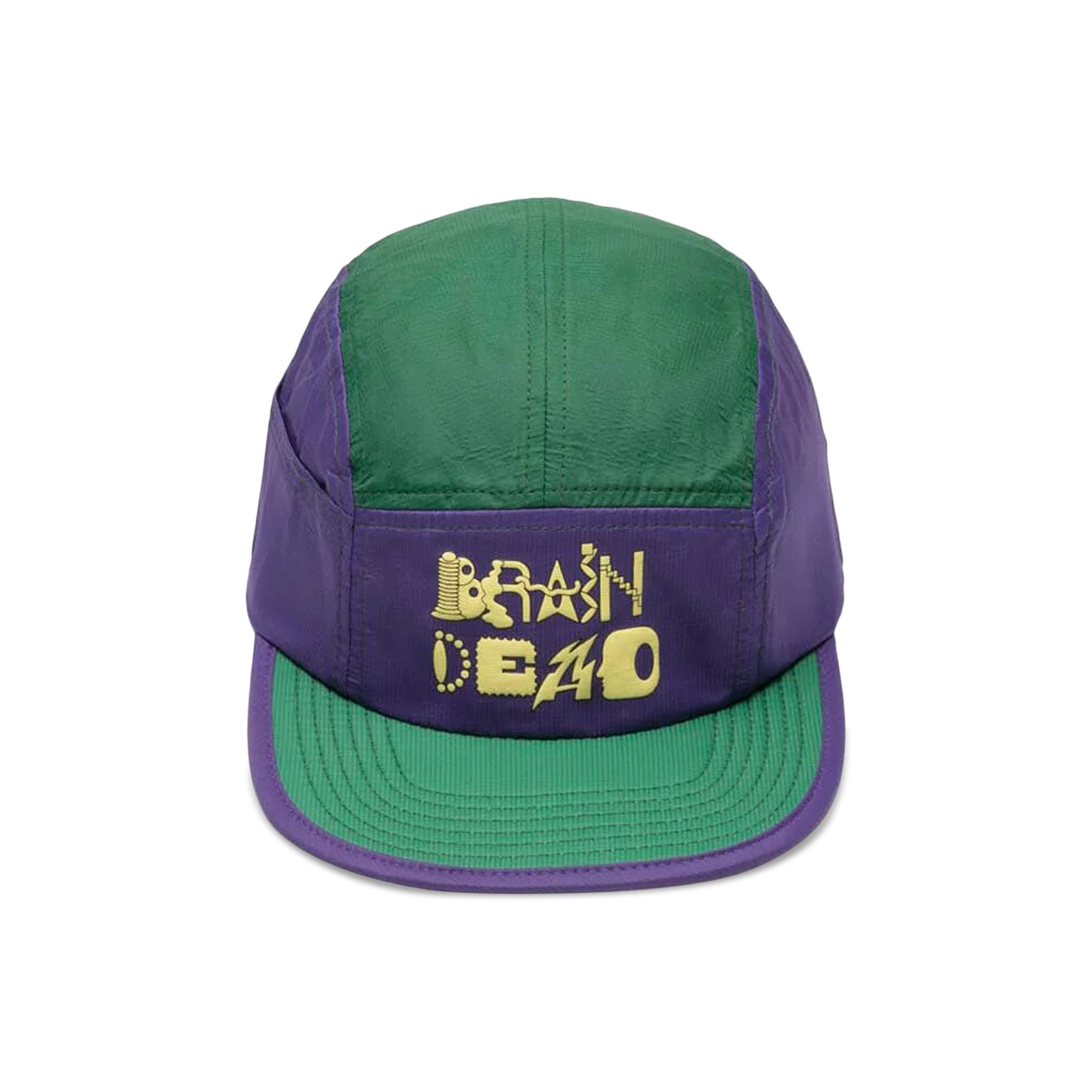 Buy Brain Dead Miles Trail Cap 'Purple Multicolor