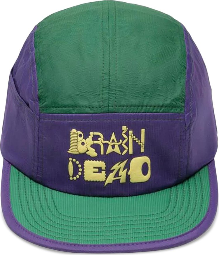 Brain Dead Miles Trail Cap Purple Multicolor