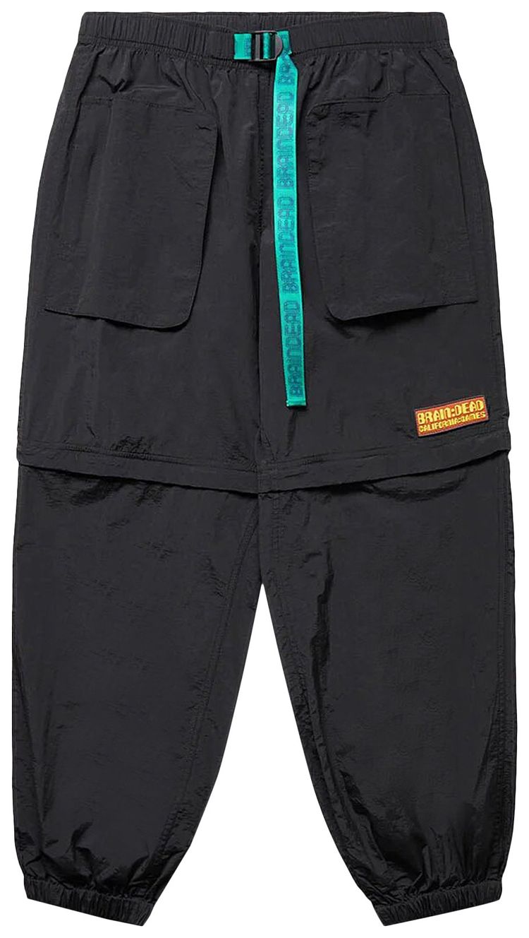 Brain Dead Taslan Convertible Pant Black