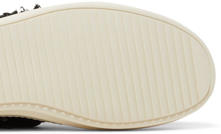 Rick Owens DRKSHDW Strobe Cotton Denim Slashed Low Black Milk