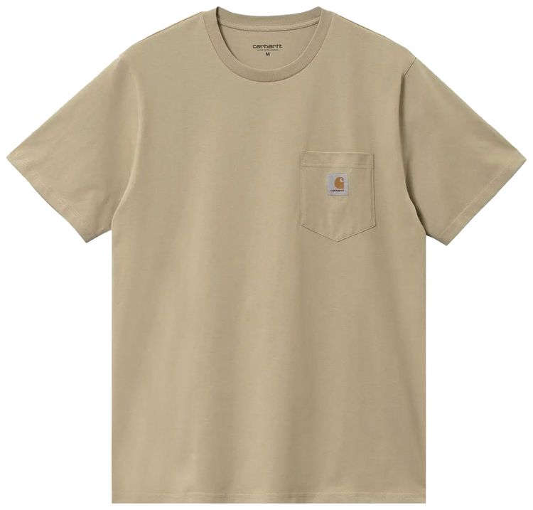 Carhartt WIP Short Sleeve Pocket T Shirt Ammonite