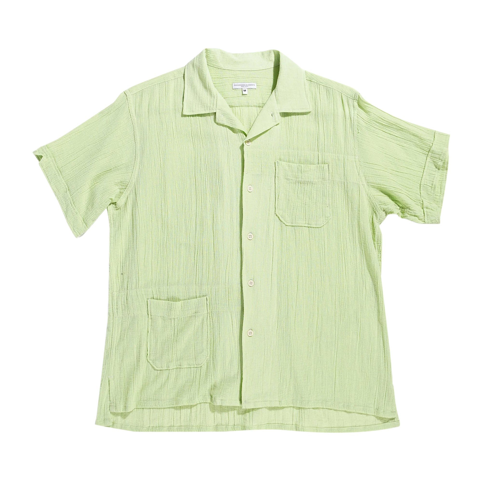 Buy Engineered Garments Camp Shirt 'Lime' - 23S1A004 MP018 LIME