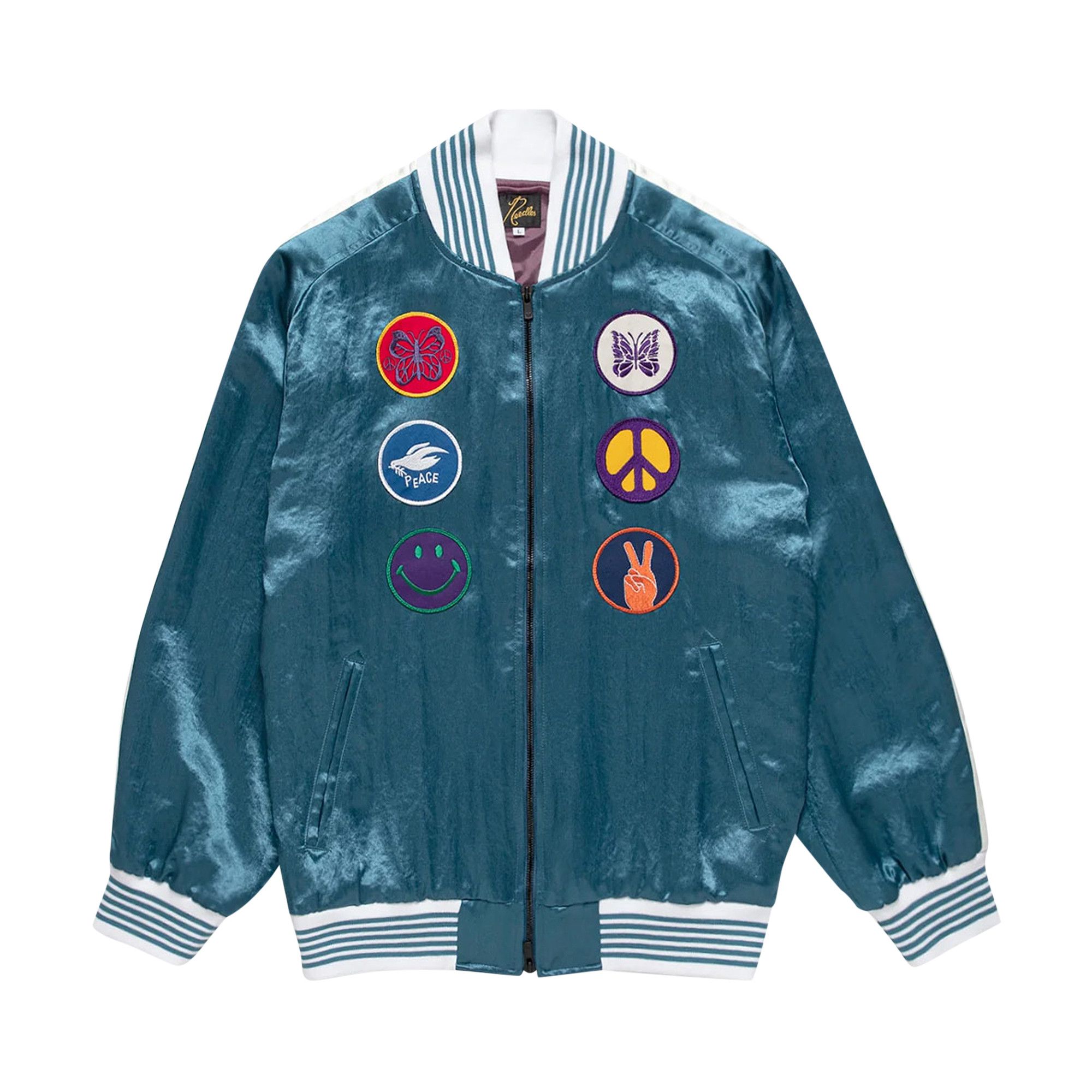 Buy Needles Award Jacket 'Blue' - MR195 BLUE | GOAT CA