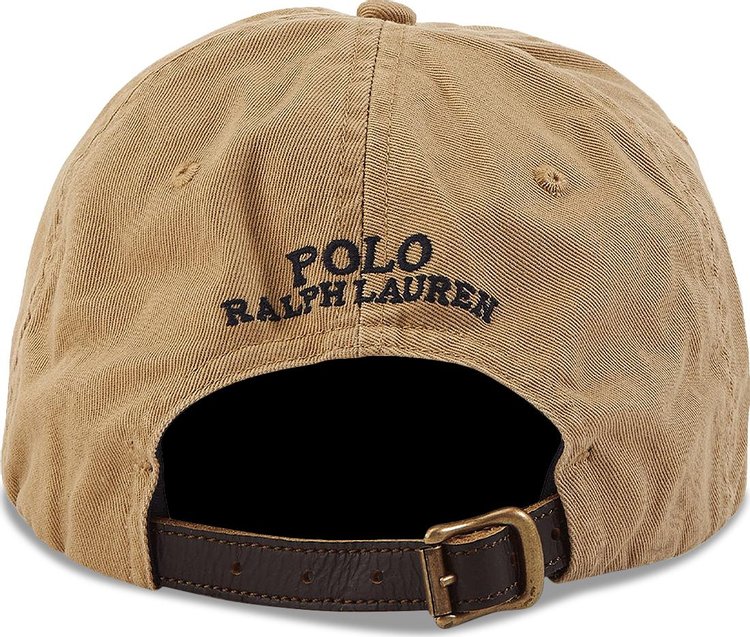 Polo Ralph Lauren Polo Bear Twill Ball Cap Cafe Tan