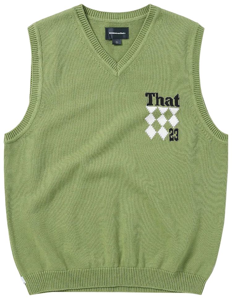 thisisneverthat That Knit Vest Green