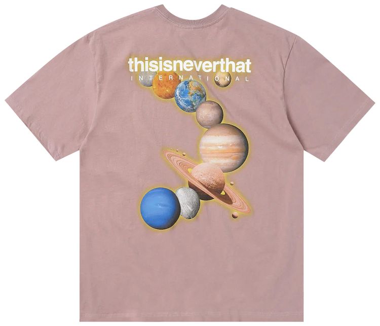 thisisneverthat Solar System T Shirt Dusty Pink