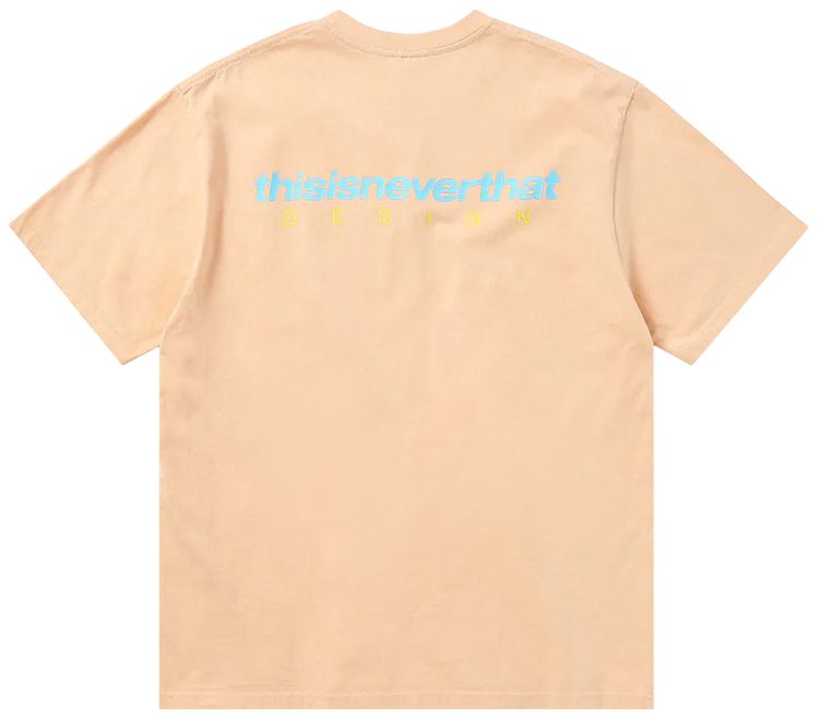 thisisneverthat DSN Logo Tee Apricot