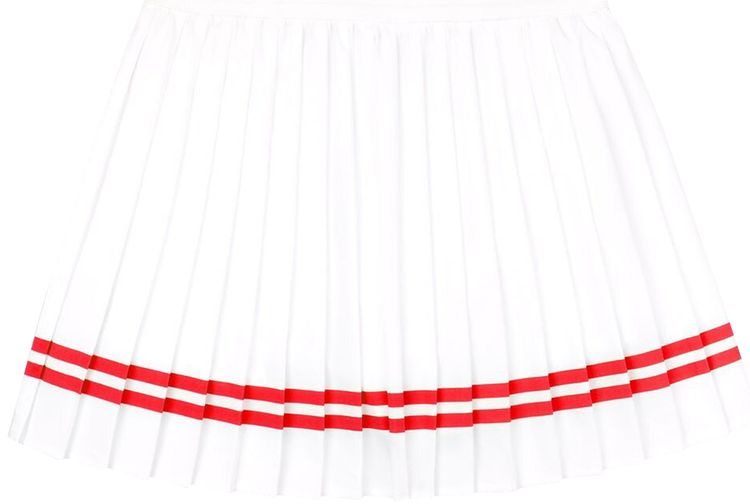 Sporty  Rich x Prince Sporty Pleated Skirt White