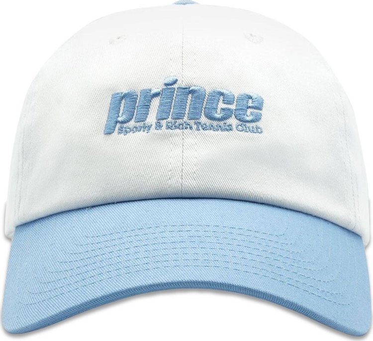 Sporty & Rich x Prince Sporty Hat 'White/Blue'