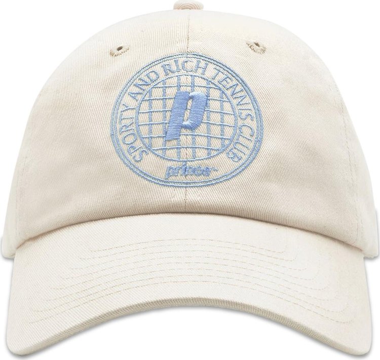 Sporty  Rich x Prince Club Hat CreamBlue