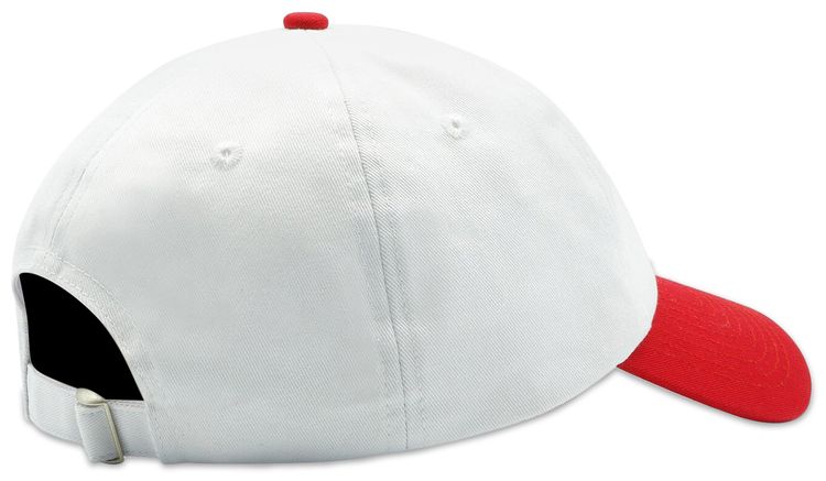 Sporty  Rich x Prince Sporty Hat WhiteRed