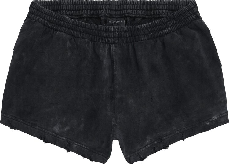 Balenciaga Running Shorts 'Washed Black'