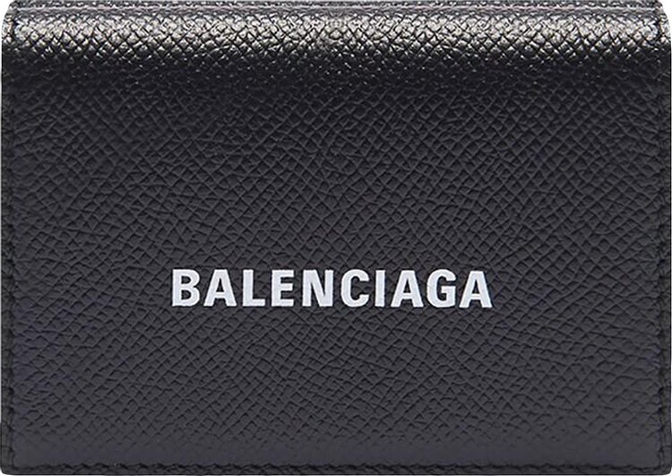 Balenciaga Cash Mini Wallet 'Black/White'