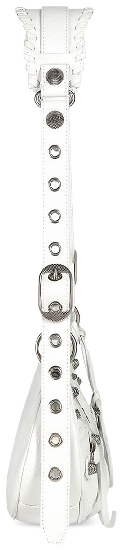 Balenciaga Le Cagole Shoulder Bag Optic White