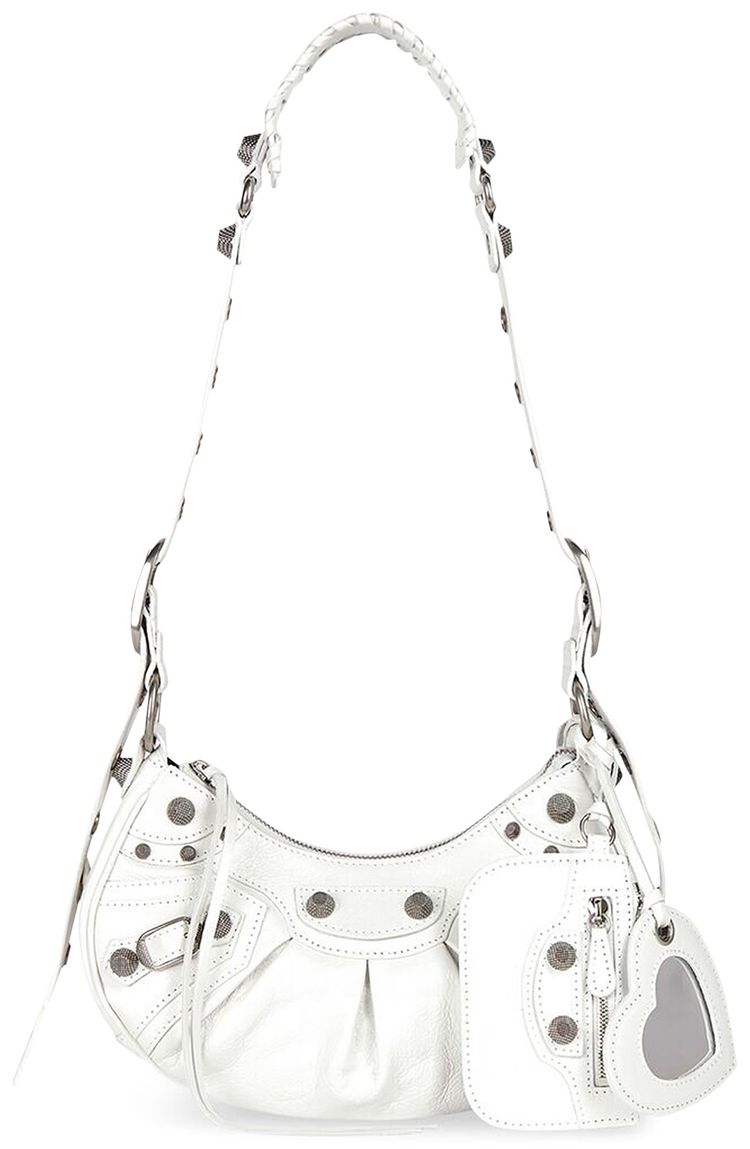 Buy Balenciaga Le Cagole Shoulder Bag 'Optic White' - 671309 1VG9Y 9104 ...