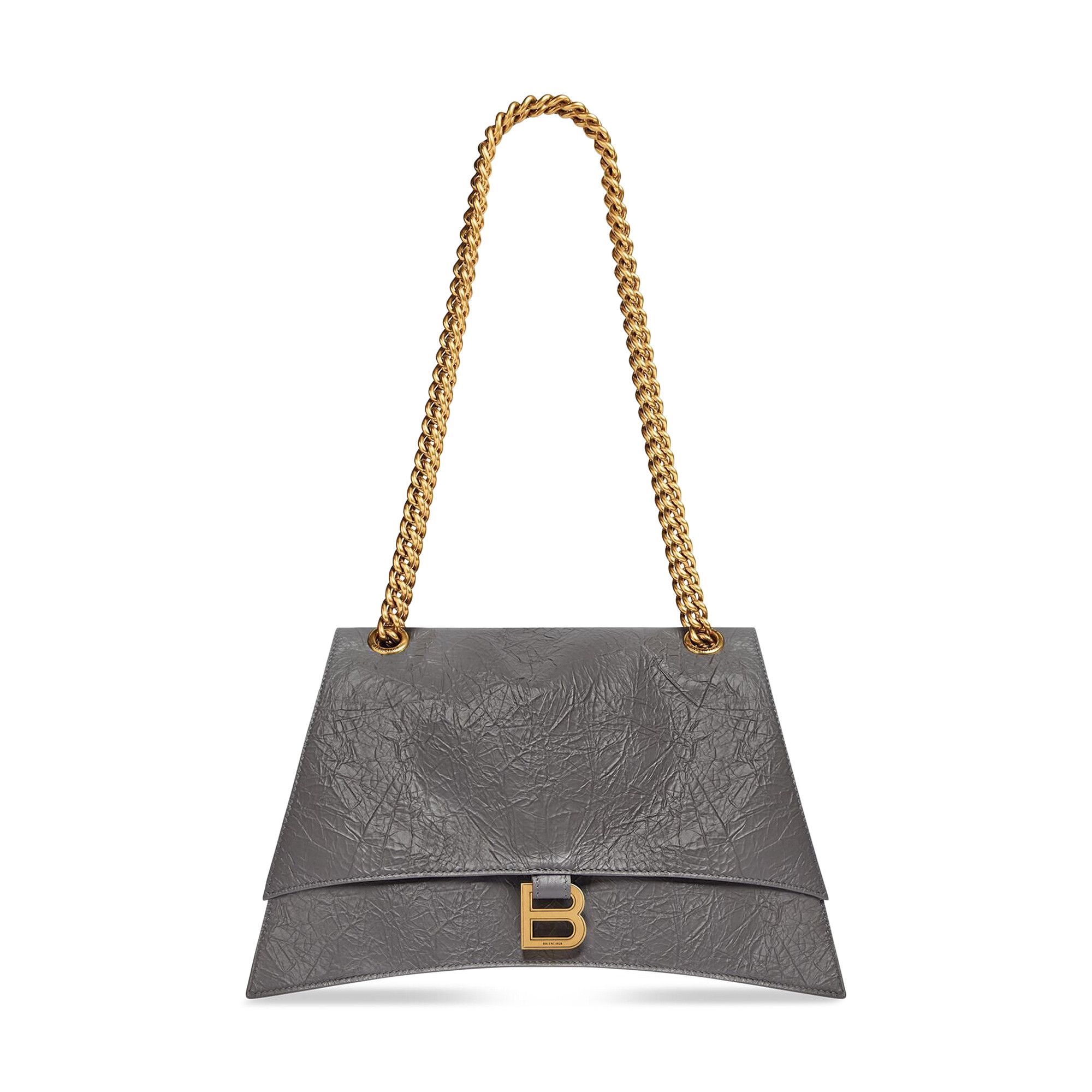 Buy Balenciaga Medium Crush Chain Bag 'Dark Grey' - 716393