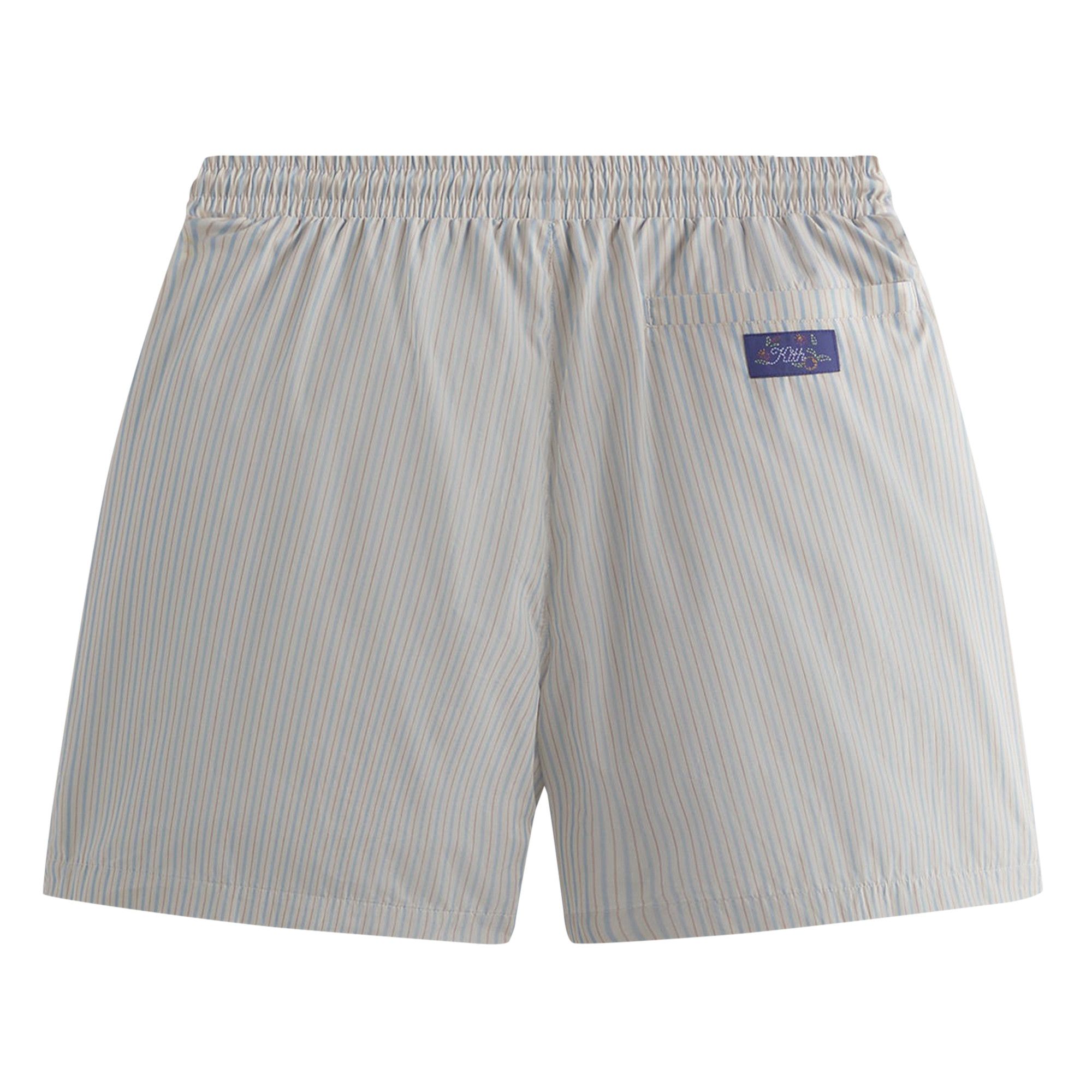 Buy Kith Striped Poplin Hardaway Short 'Pebble' - KHM060336