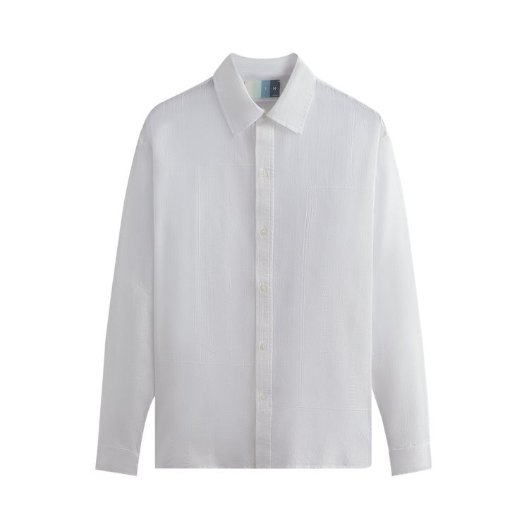 Buy Kith Mixed Dobby Apollo Long-Sleeve Shirt 