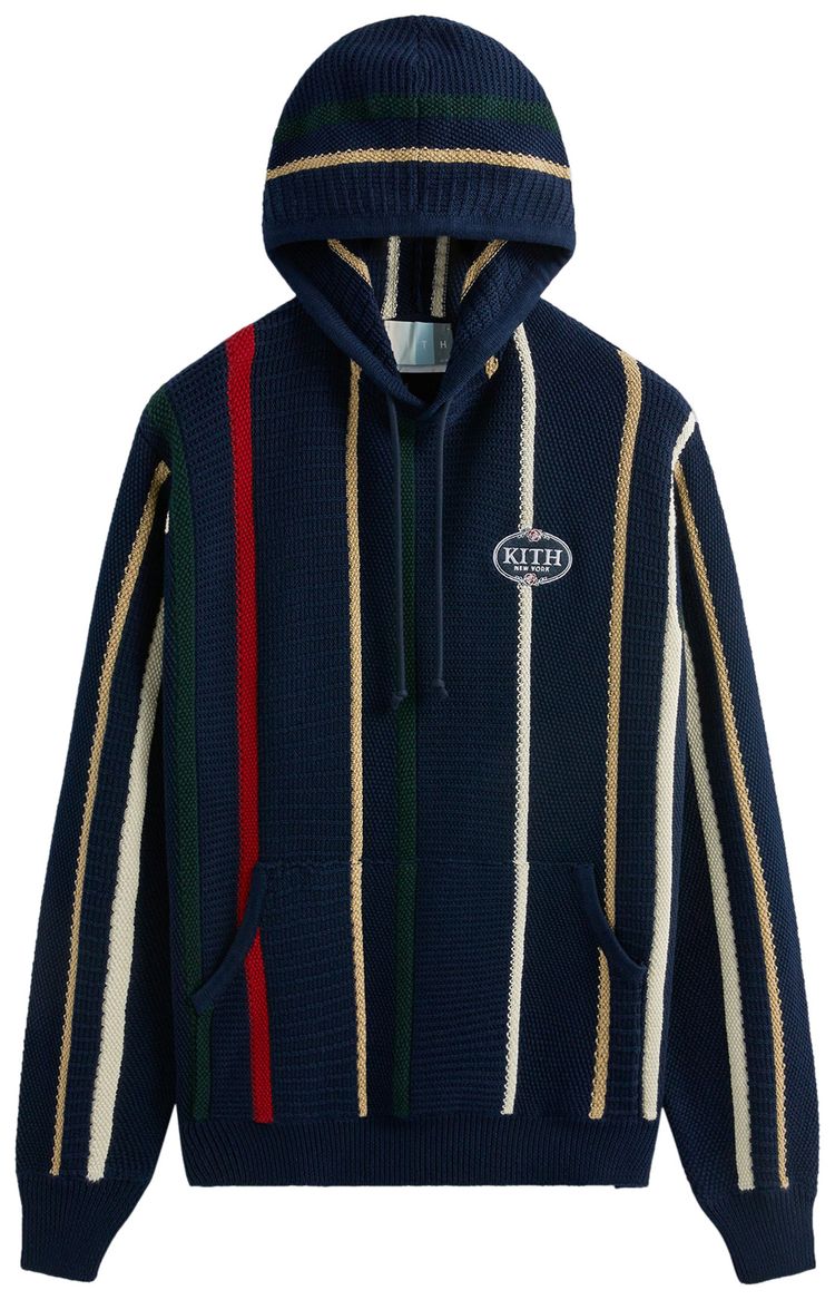 Kith Textured Knit Moore Hoodie Nocturnal