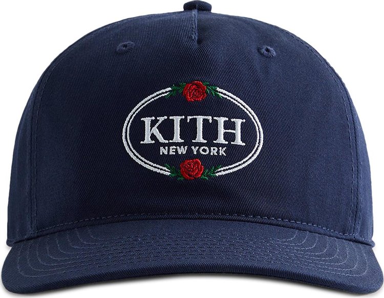 Kith Twill Pinch Crown Snapback Hat 'Nocturnal'