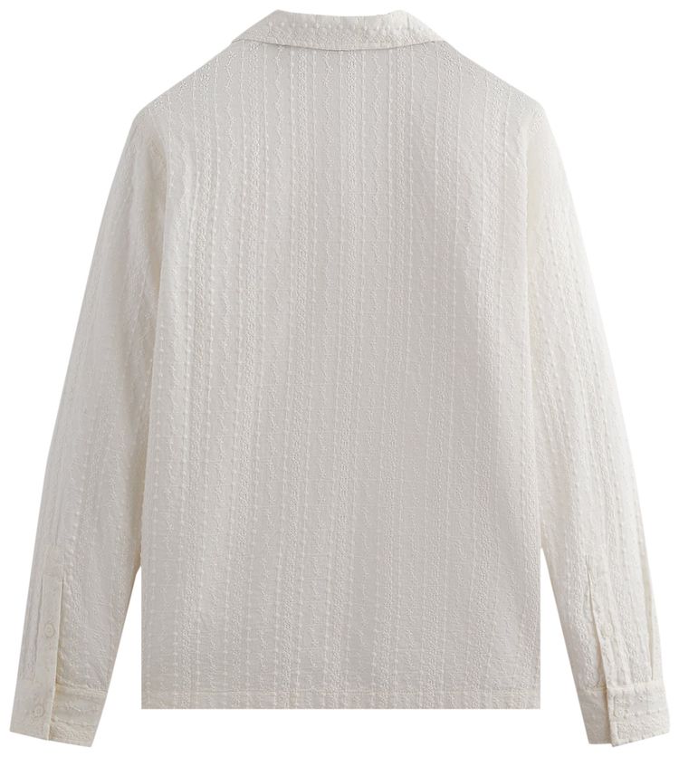 Buy Kith Embroidered Voile Long-Sleeve Thompson Camp Collar Shirt 